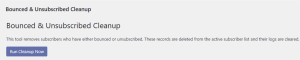 Advanced Subscriber Intelligence - Bounce & Unsubscribe Clean up