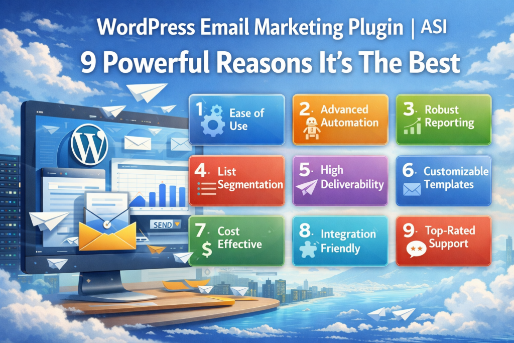 WordPress Email Marketing Plugin - ASI 9 Powerful Reasons It's The Best WordPress Email Marketing Plugin - ASI 9 Powerful Reasons It's The Best