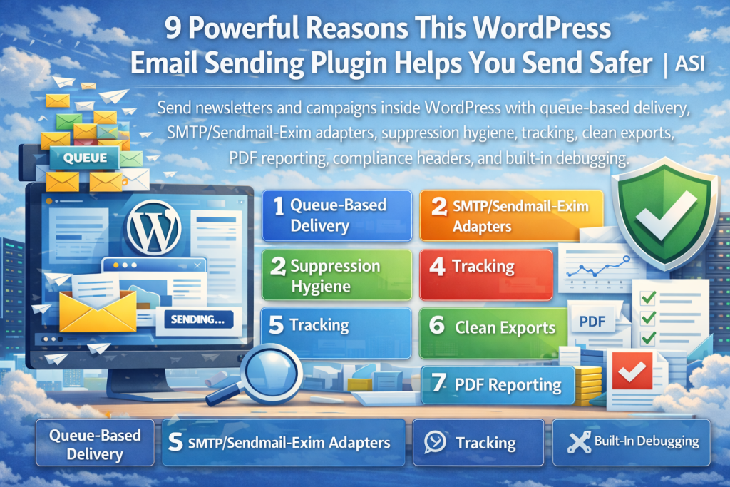WordPress Email Sending Plugin - 9 Powerful Reasons This Helps You Send Safer WordPress Email Sending Plugin - 9 Powerful Reasons This Helps You Send Safer