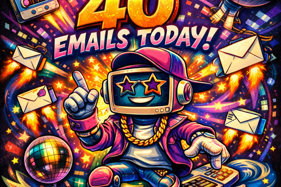 ASI alpha testing milestone: first 40 test emails sent successfully
